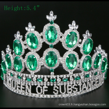 Courroies Crystal Crown Tiara à haute qualité